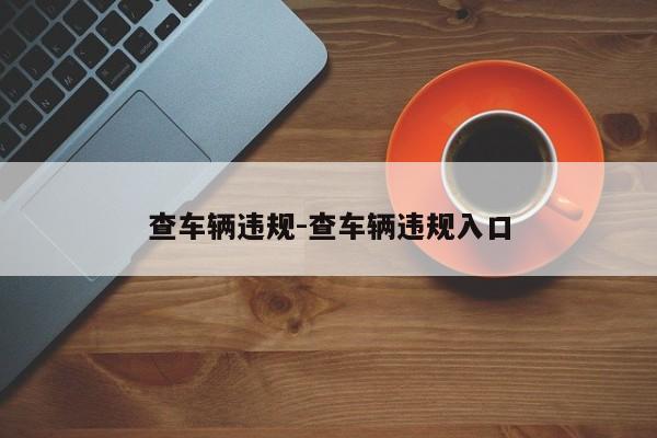 查车辆违规-查车辆违规入口