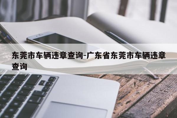 东莞市车辆违章查询-广东省东莞市车辆违章查询
