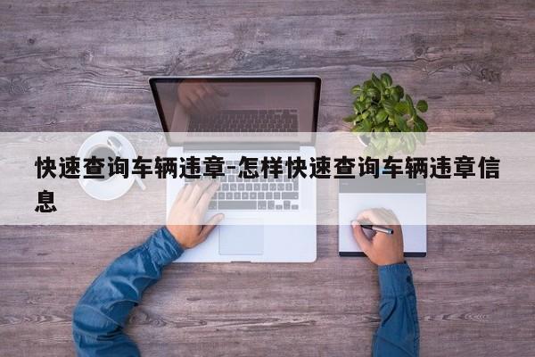 快速查询车辆违章-怎样快速查询车辆违章信息